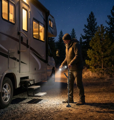 Canne De Marche Avec LED SecureStep™ | Visibilité & Sécurité