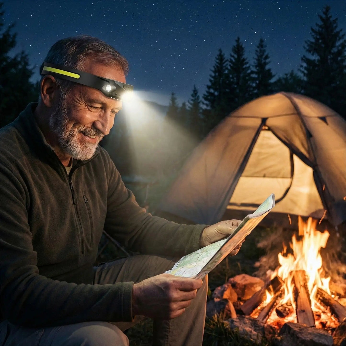 Lampe frontale rechargeable | Vision 230°  ™