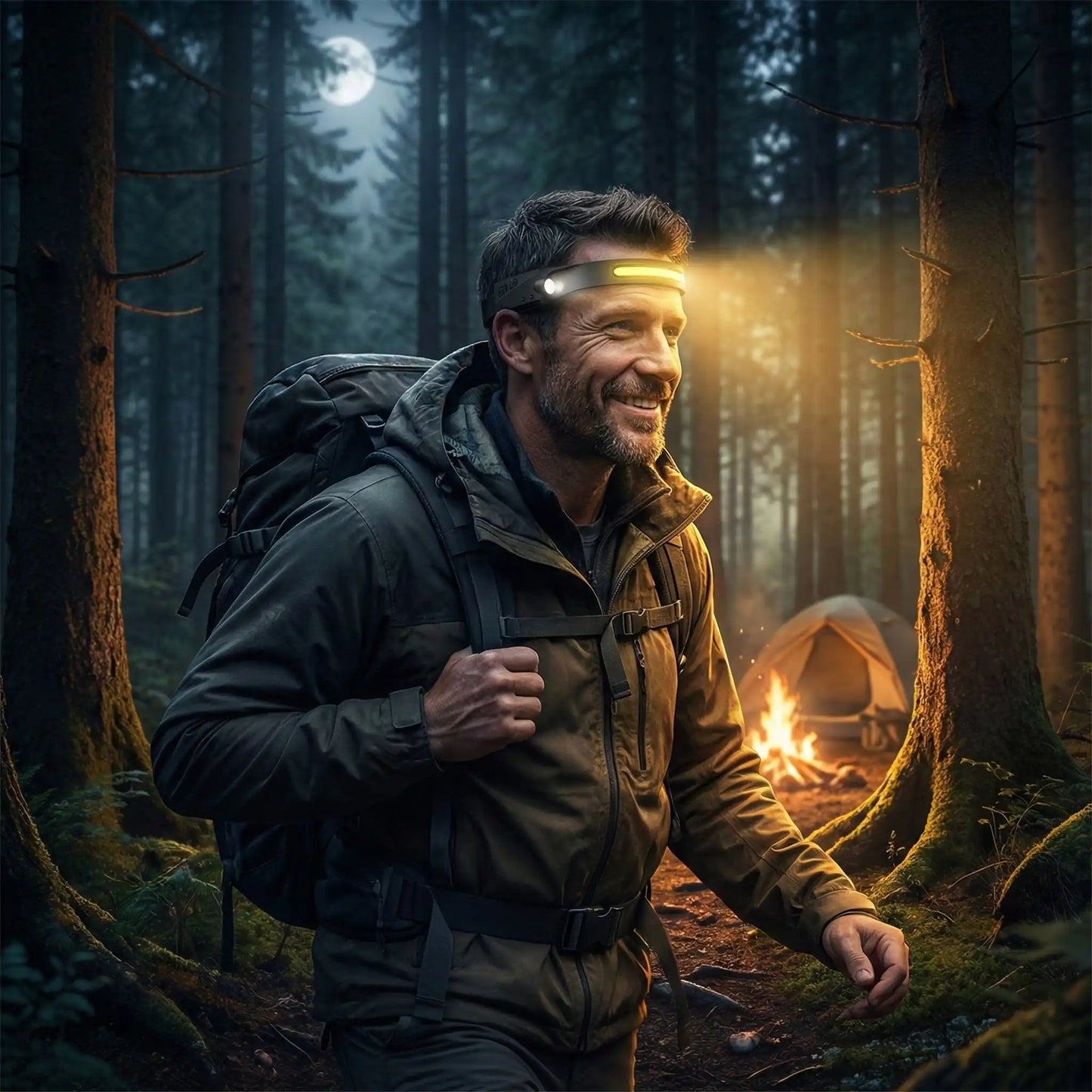 Lampe frontale rechargeable | Vision 230°  ™