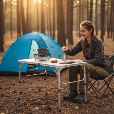Table pliante Camping 