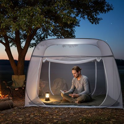 Tente moustiquaire pour deux personnes